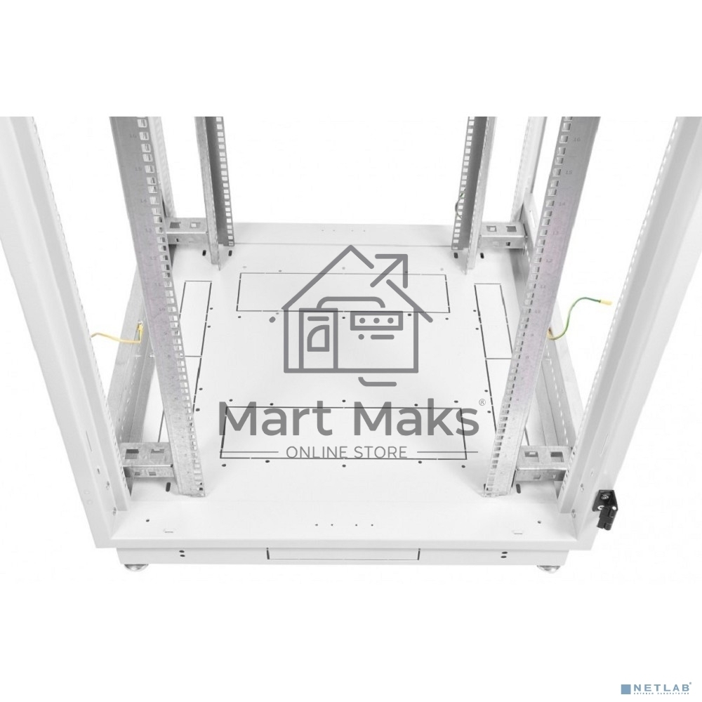 Шкаф ЦМО телекоммуникационный напольный 48U (800 800) дверь стекло