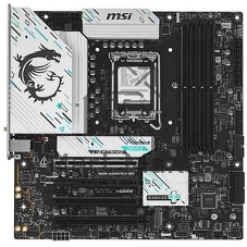 Материнская плата MSI B860M GAMING PLUS WIFI, LGA 1851, Intel B860, 4xDDR5, 4xSATA, 3xM.2, 1xPCIe 4.0 x4, 1xPCIe 5.0 x16, 1xDP, 1xHDMI, 1xUSB-C, 1x 5Gb LAN, 3xUSB-A 2.0, 2xUSB-A 3.2 Gen 1, 1xUSB 3.2 Gen 2, 7.1, 3x3.5 мм, mATX