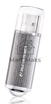 Флешка USB R/W R/W 16Gb Ultima II-I Series SP016GBUF2M01V1S USB2.0 серебристый