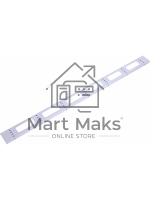 Вертикальный кабельный органайзер для стойки внешний с окнами, ширина 95мм 42U (ВКО-СТК-42)