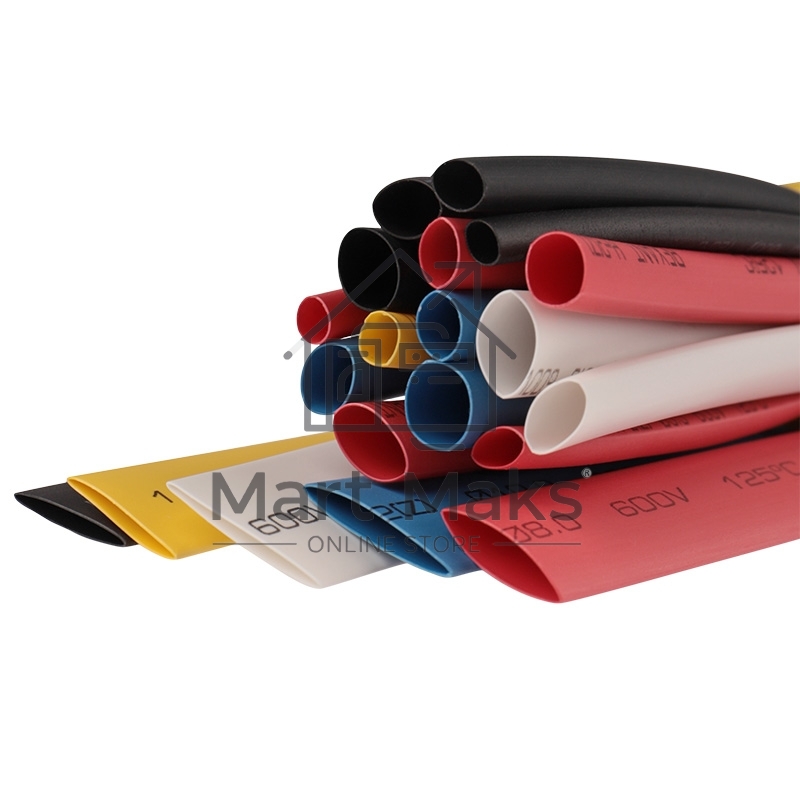 Термоусаживаемые трубки Rexant AUTO PLUS 2:1 (Набор 19 шт.)