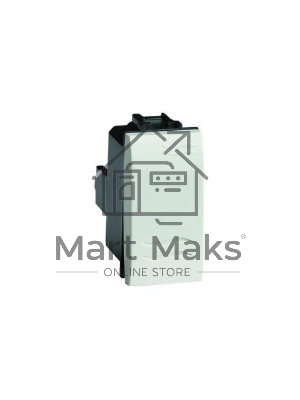 Выключатель 1-кл. 1мод. СП BRAVA 16А IP20 бел. ДКС 76001B