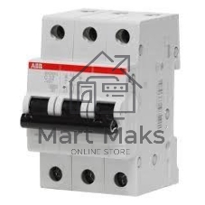 Выключатель автоматический модульный 3п C 40А 6кА SH203 ABB 2CDS213001R0404