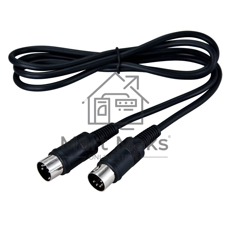 Шнур DIN 5 Pin - DIN 5 Pin, длина 1,2 метра Rexant