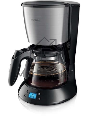 Кофеварка капельная Philips HD7459/20 черный, исп. кофе - молотый, 1.2 л, 1000 Вт.