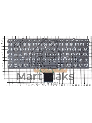 Клавиатура для ноутбука HP Pavilion 14-DV 14-DW синяя