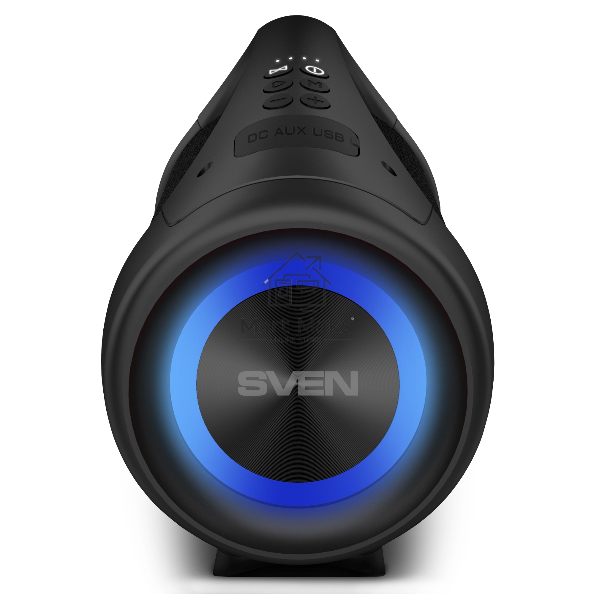Колонки Sven 370 2.0 чёрные (2x2W, USB, RGB подсветка)
