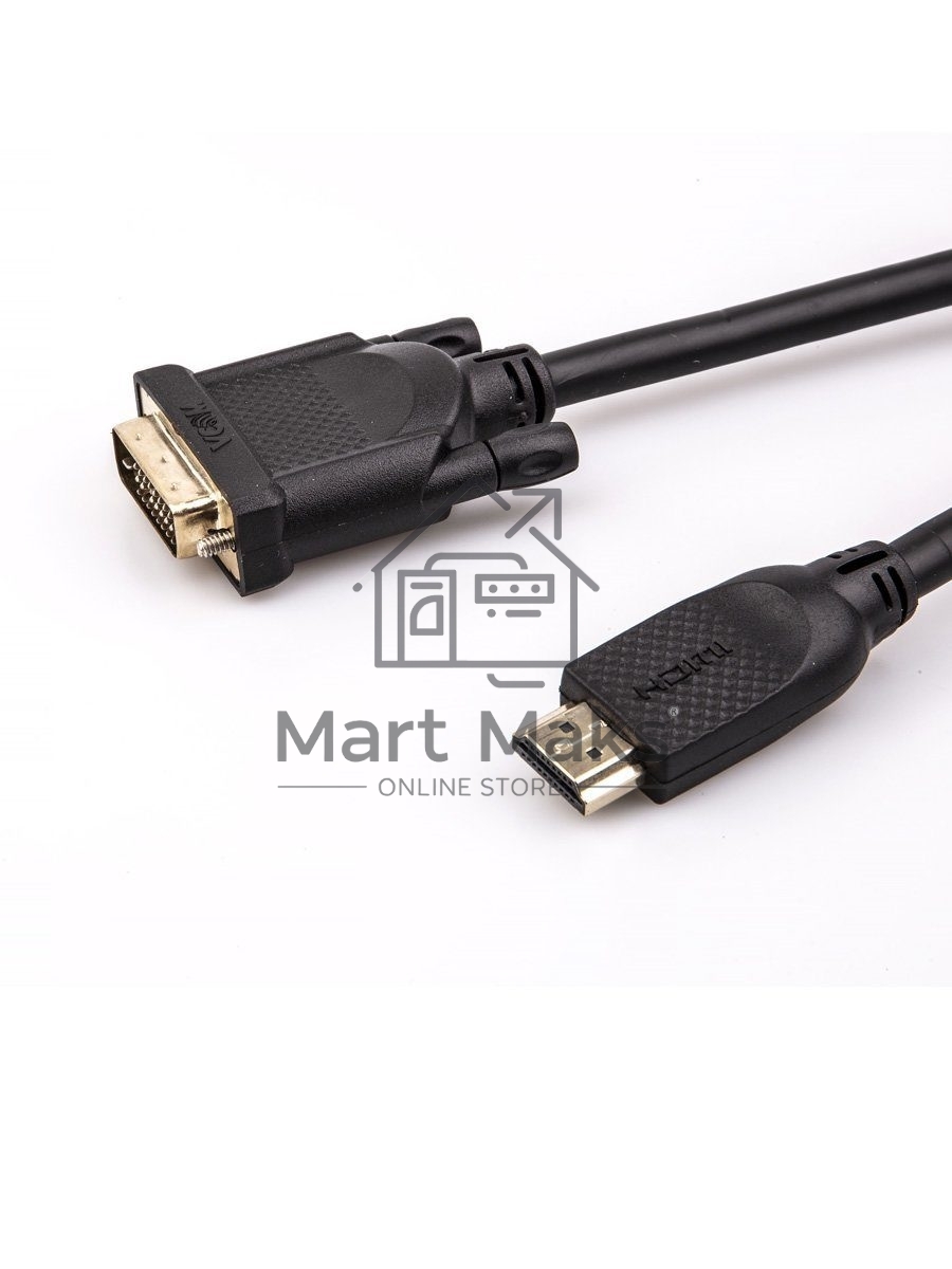 Кабель HDMI AM/DVI(24+1)M, 3м, CU, 1080P@60Hz, 2F, VCOM <CG484GD-3M>