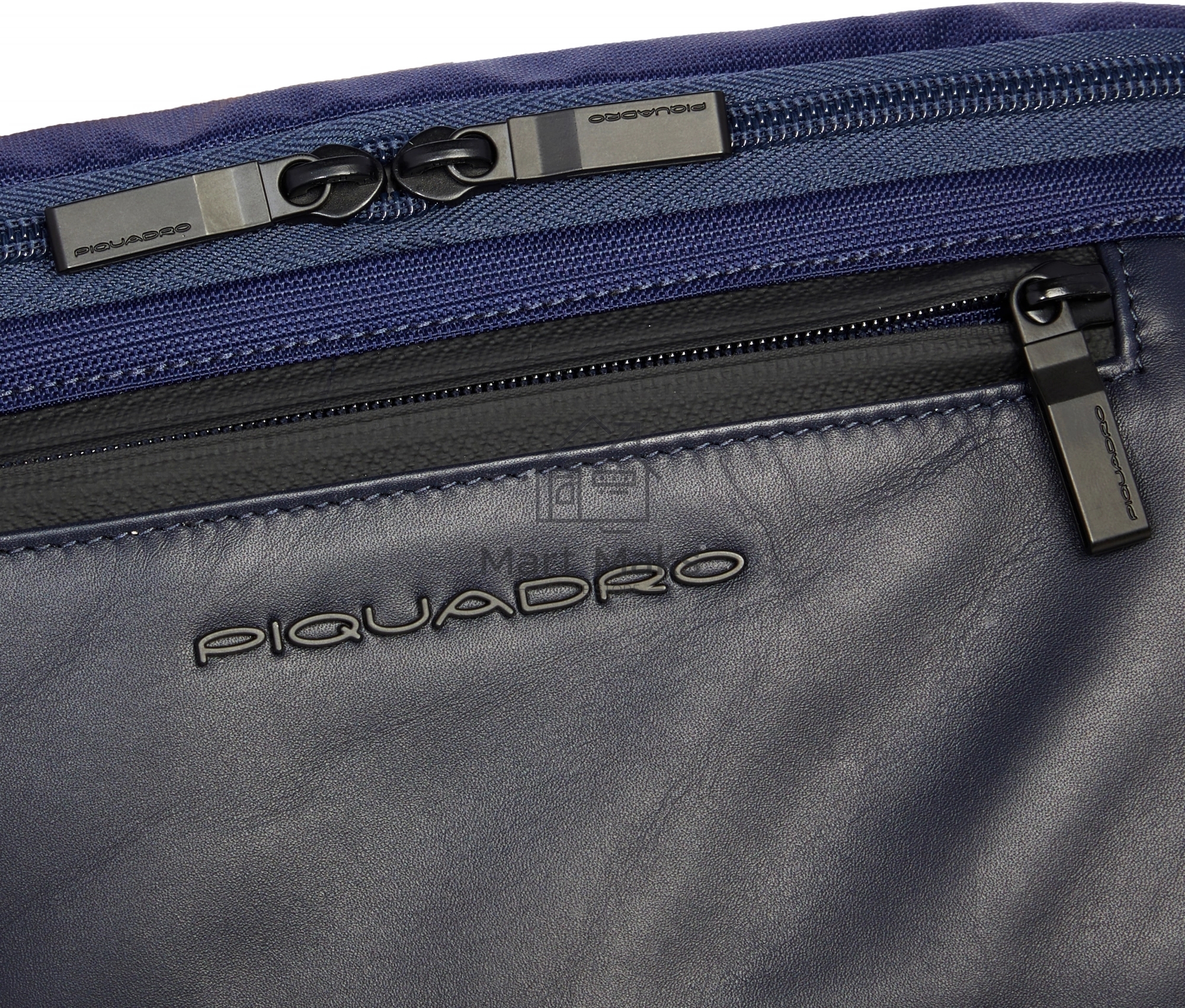 Сумка на пояс Piquadro Orion CA2174S136/BLU синий ткань/натур.кожа