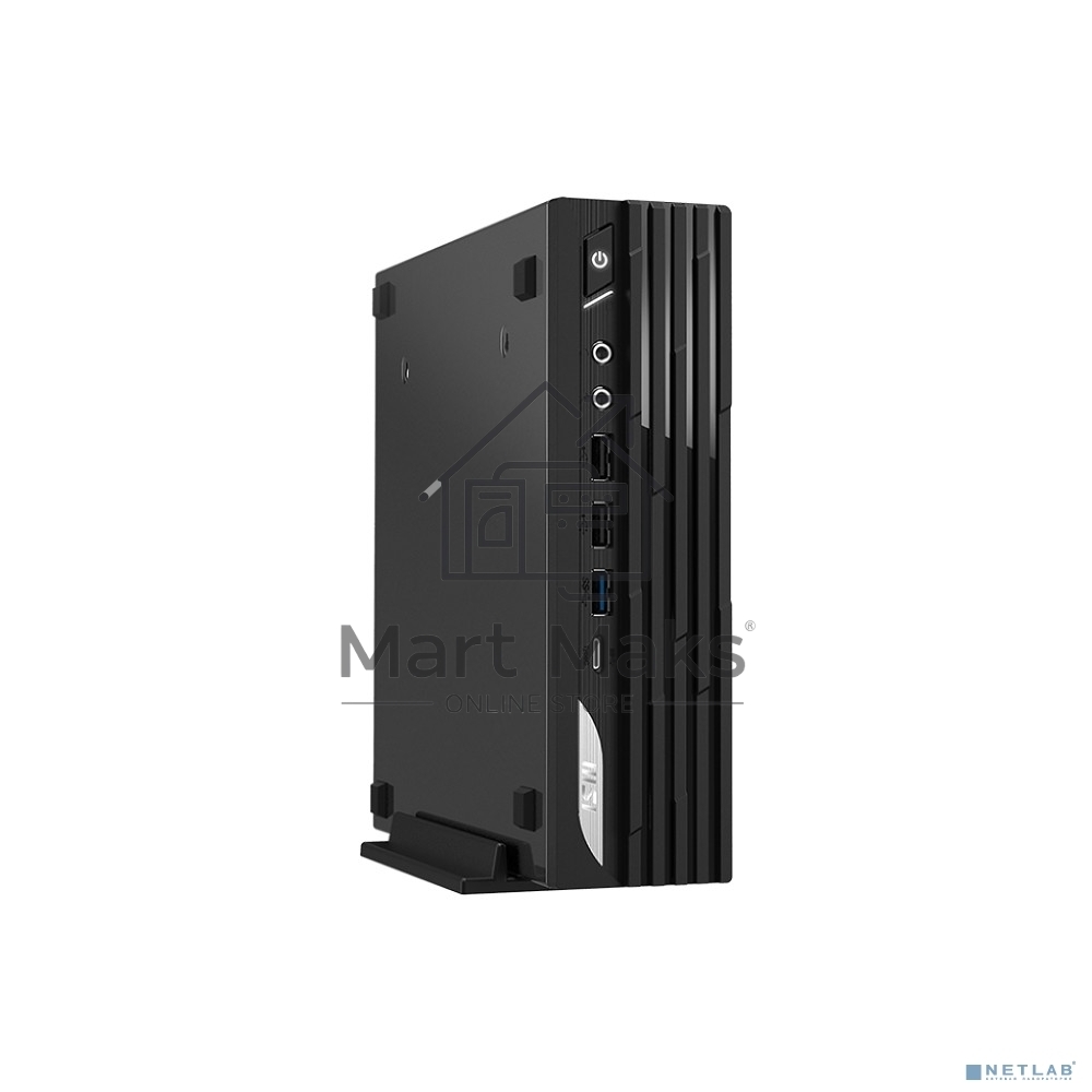 Мини-ПК MSI Pro DP21 13M Mini Core i3-14100 (3.5GHz), NoMemory, noHDD, noSSD, Intel UHD Graphics 730, noDVD, WiFi, BT, 120W, VESA, COM Port, no keyboard&mouse, noOS, 1y war-ty (936-B0A431-237)