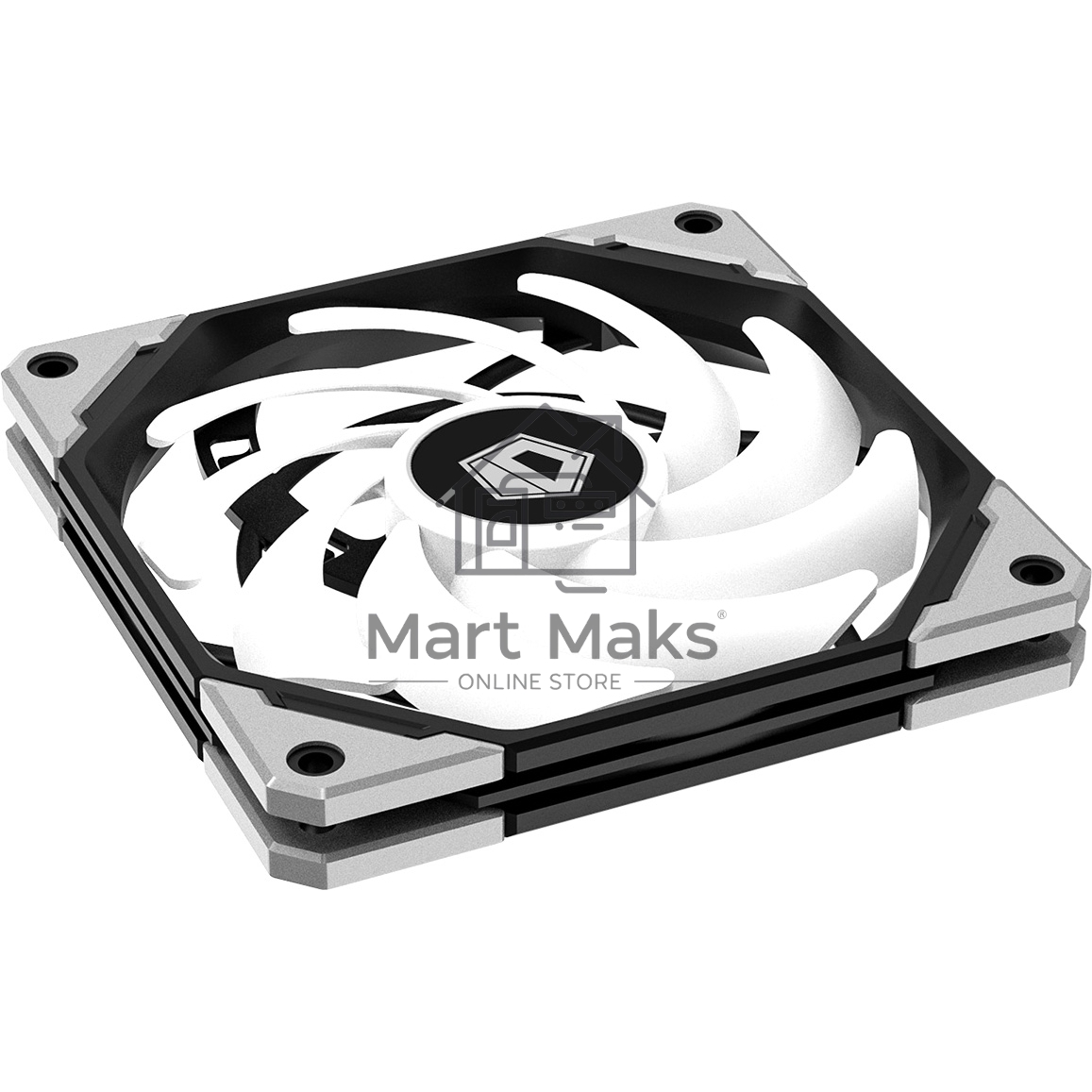 Вентилятор для корпуса ID-Cooling NO-12015-XT-ARGB черный, 120 мм, 2000 об/мин, 31.2 дБ, 4 pin
