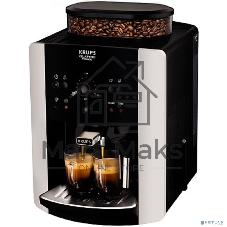 Кофемашина Krups Arabica EA811810 1450Вт черный/серебристый