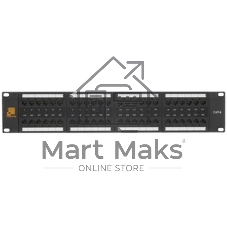 Патч-панель LANMASTER 48 портов, UTP, кат.6, 2U