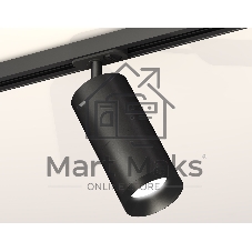 Светильник Ambrella light XT7402100 SBK/PBK черный песок/черный полированный MR16 GU5.3 (A2537, C7422, A2011, C7402, N7031)