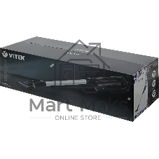 Пылесос вертикальный Vitek Midnight VT-1832 черный/серебристый, питание от аккумулятора, 120 Вт, уборка сухая, пылесборник 0.4 л, работа от АКБ max 35 мин