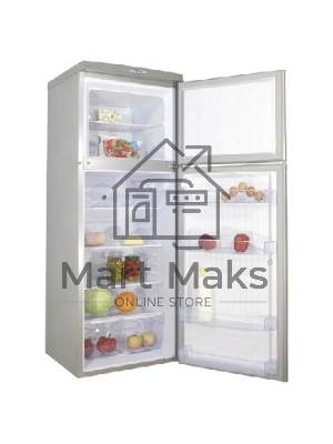 Холодильник DON R-226 MI металлик искристый двухкамерный 200/70л морозилка сверху