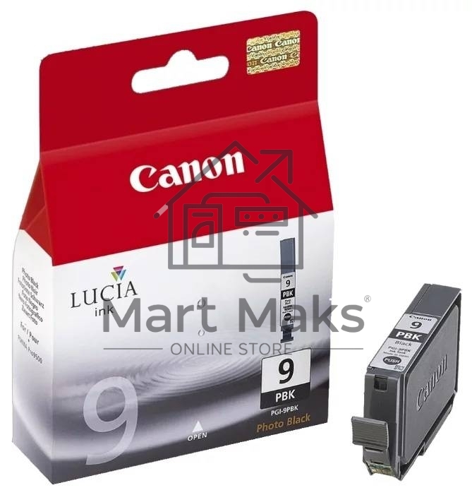 Картридж струйный PGI-9PBk (1034B001), для Canon Pixma 9500(Mark II), Фото черный, 150стр.