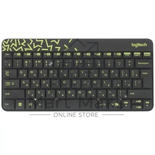 Клавиатура + мышь Logitech Wireless Desktop MK240 Nano Black Retail Combo