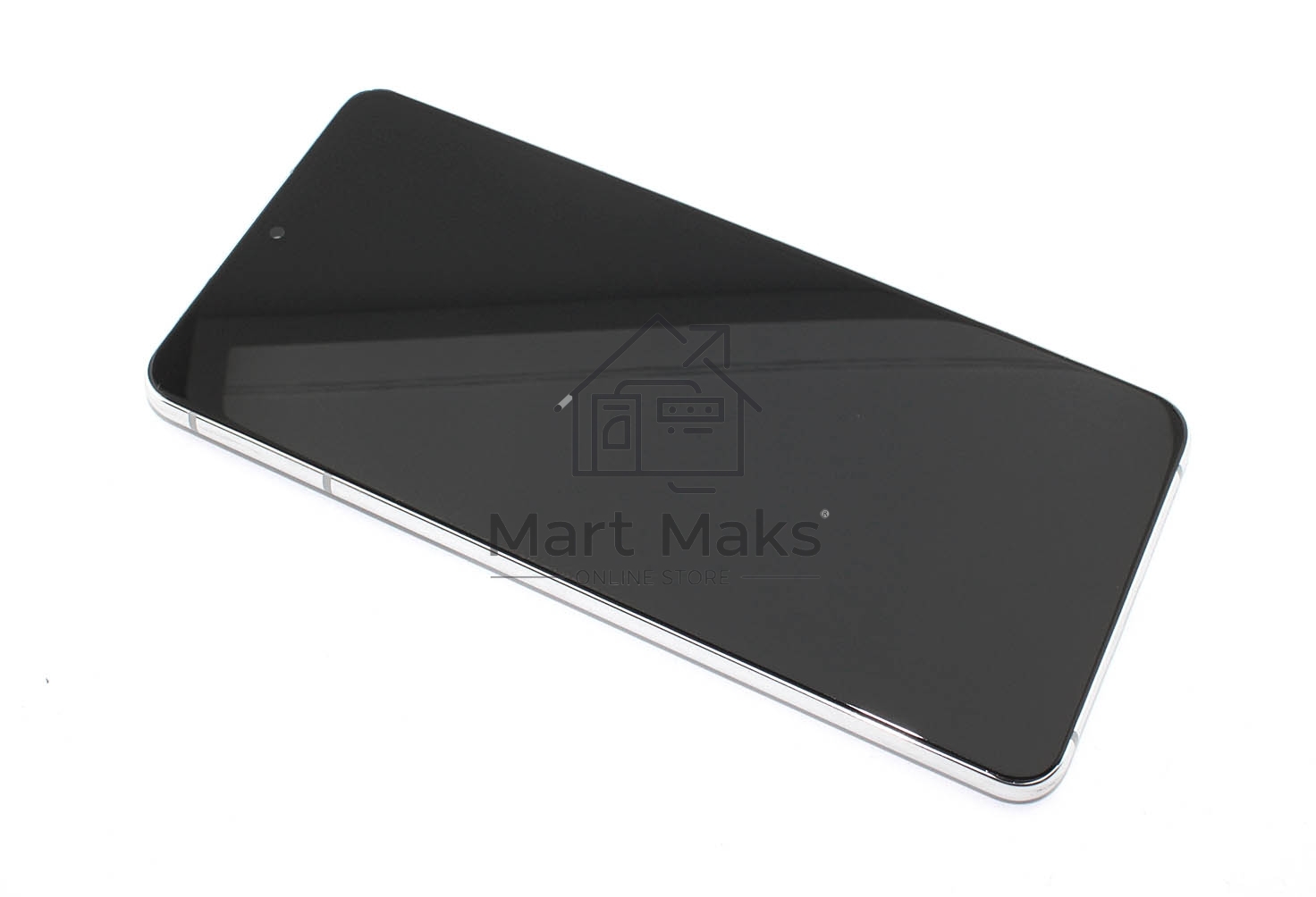 Дисплей для Samsung Galaxy S21 Plus 5G SM-G996B в сборе с тачскрином и рамкой (OLED) серебро