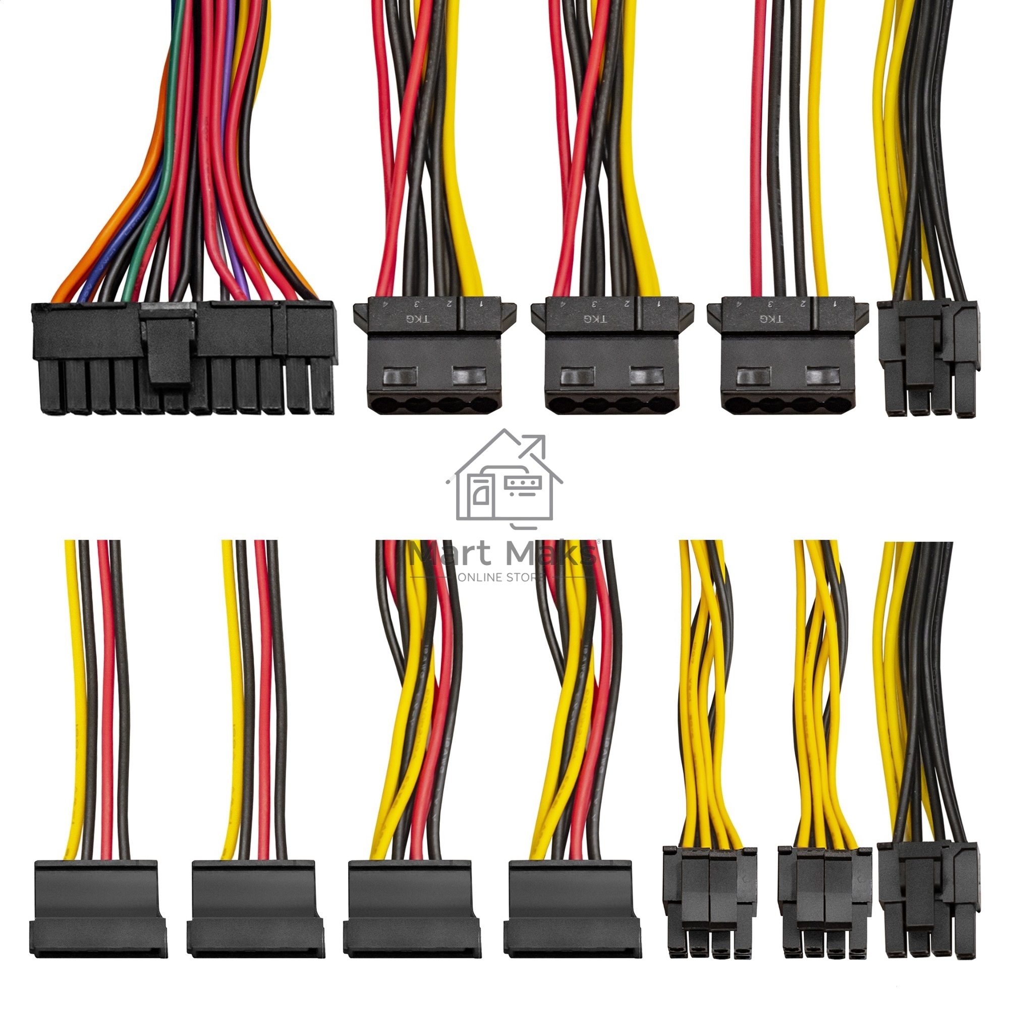 Серверный блок питания 600W Exegate <RM-1U-600ADS> APFC,универсальный для 1U, 24pin/2x(4+4)pin, 5xSATA,4xIDE