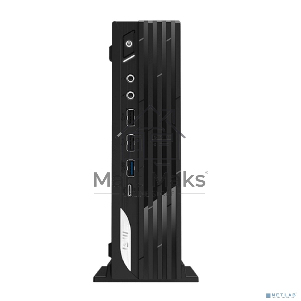 Компьютер MSI Pro DP21 14M Mini Core i5-14400 (2.5GHz), NoMemory, noHDD, noSSD, Intel Graphics, noDVD, WiFi, BT, 120W, VESA, COM Port, no keyboard&mouse, noOS, 1y war-ty (936-B0A431-235)