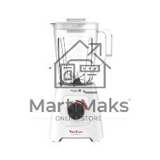 Блендер стационарный Moulinex Blendforce LM42Q110 600 Вт, белый