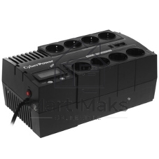 Источник бесперебойного питания CyberPower BR700E / 700ВА / 420Вт / USB/RJ11/45 (4+4 EURO)