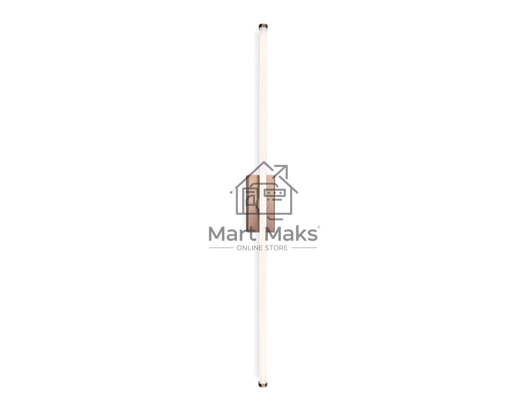 Настенный светодиодный светильник Ambrella light FL6123 CF кофе 14W 3000K-6400K 610*45*80