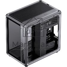 Корпус без блока питания Case JONSBO X400, Midi-Tower, TG, no fan, 2xUSB-A 3.0 + 1xUSB-C 3.2, ATX, mATX, mITX Grey