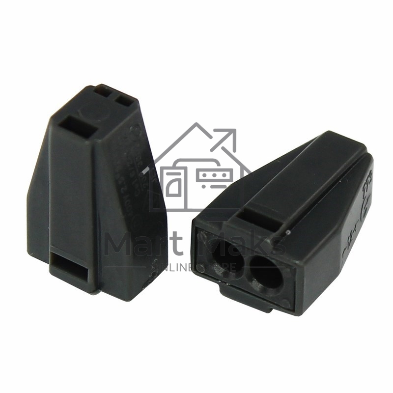 Соединительная клемма с пастой Rexant 2-х проводная до 2,5 мм², (5 шт.)