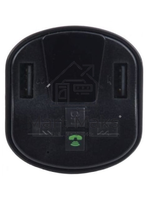 Автомобильный FM-модулятор ACV FMT-122B черный MicroSD BT USB (37576)