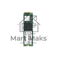 Накопитель SSD 256GB Transcend MTE110S, 3D TLC NAND, M.2 2280,PCIe Gen3x4, DRAM-less