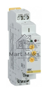 Реле повышения напряжения ORV 1ф 110-240В AC/DC ИЭК ORV-02-AD110-240