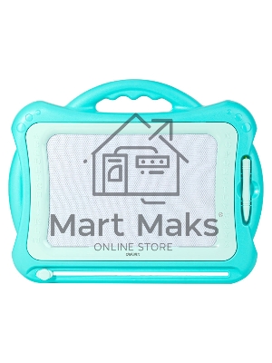 Доска магнитно-маркерная Deli 50303BLUE магнитно-маркерная лак синий 41.6х33.5см пластик рама