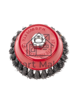 Щетка чашечная для УШМ 125 мм М14 крученая Kranz