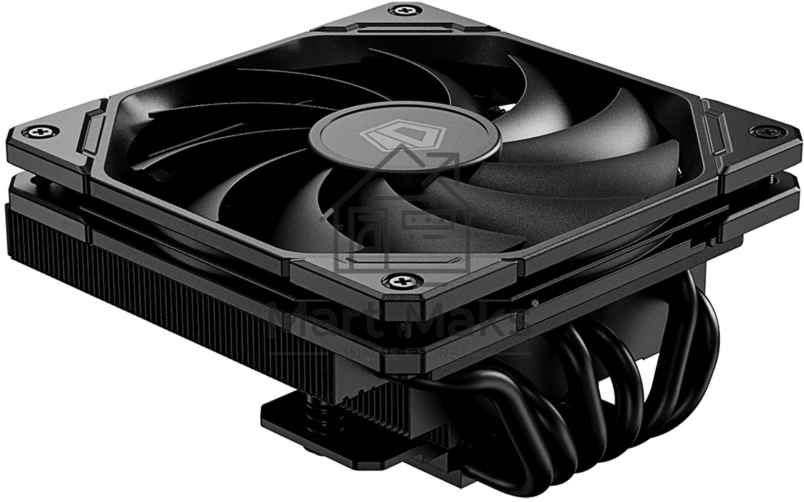 Устройство охлаждения(кулер) ID-Cooling IS-67-XT черный 120мм алюминий+медь 2200rpm 35db 4-pin 150W 67мм