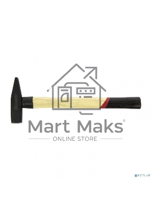 Молоток Matrix слесарный 400г квадратный боек деревянная рукоятка