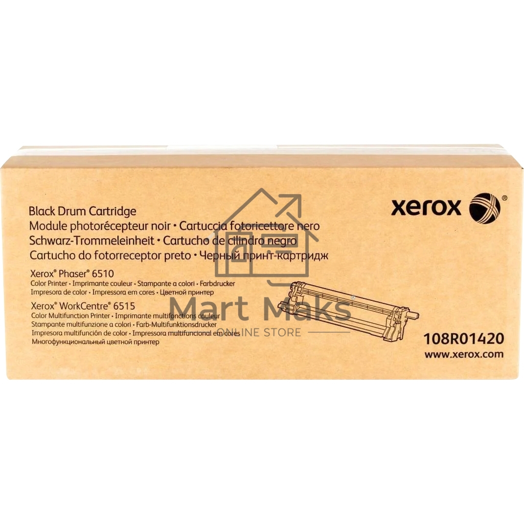 Барабан XEROX 108R01420 черный,black (48000 стр) для XEROX Phaser 6510/WC 6515(Channels)