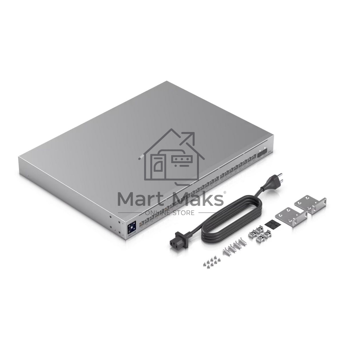 Коммутатор Ubiquiti USW-Pro-Max-24-PoE 24-port, Layer 3 Etherlighting™ switch with 2.5 GbE and PoE++ output 400W