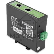 Инжектор PoE Digma DNP90W48GDXM 10/100/1000BASE-T 90Вт 37-57В(DC)