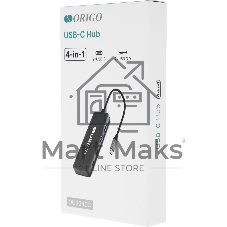 USB-концентратор ORIGO OU3340C/A1A, USB Type-C, USB 3.0/USB Type-C, USB Type-C