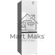 Холодильник Weissgauff WRK 2000 Total NoFrost Inverter белый стекло двухкамерный 240/95л морозилка снизу