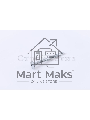 Саморез 4.2х50 металл-металл с прессшайбой сверло цинк (уп.100шт) коробка СТРОЙМЕТИЗ UTORM2060135