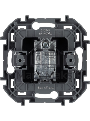 Розетка TV проходная 14 дБ 5-862 мГц слоновая кость