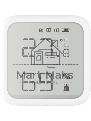 Датчик темпер./влажн. Hikvision DS-PDTPH-E-WE