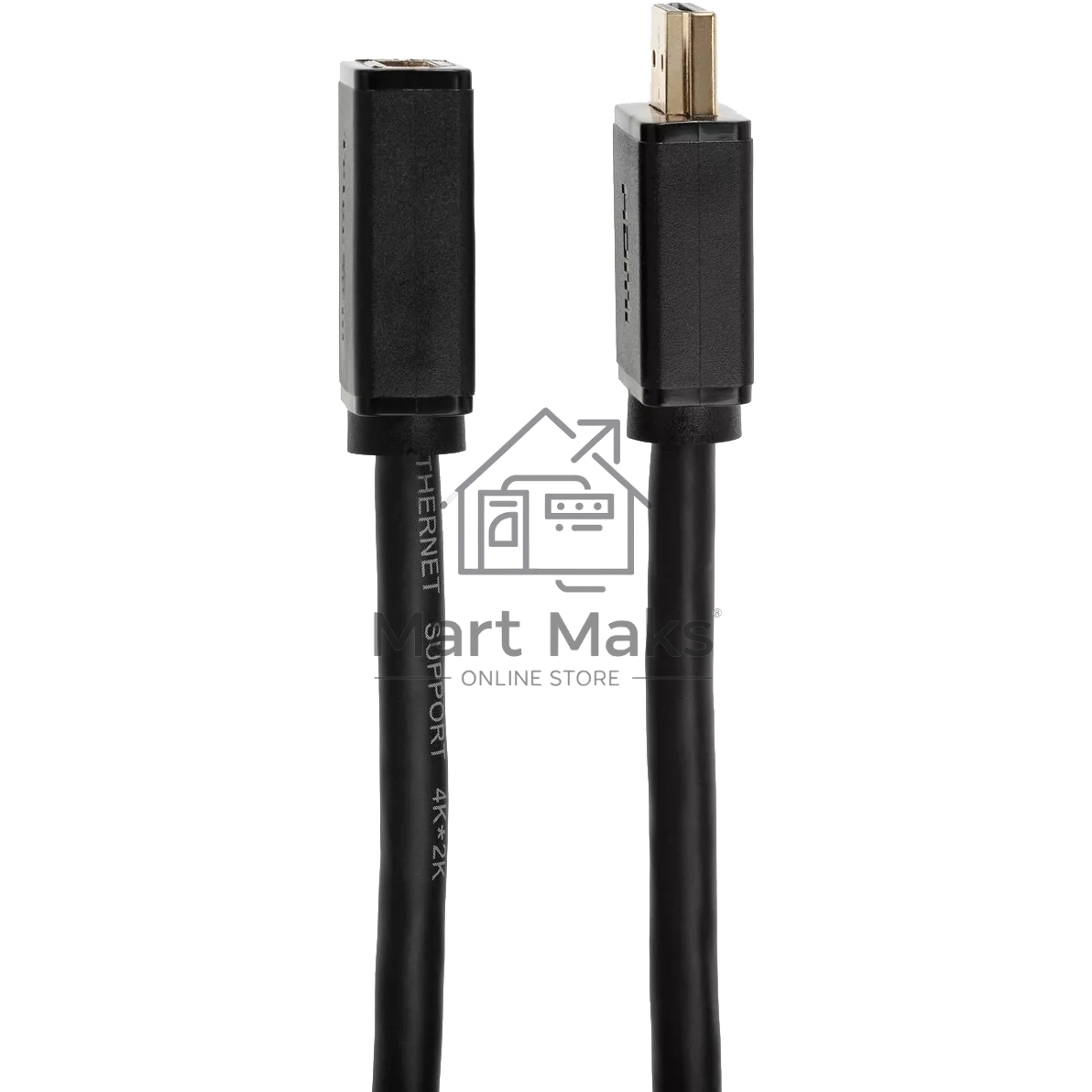Кабель удлинительный HDMI-19M---HDMI-19F ver 2.0, 2m, TELECOM TCG235MF-2M