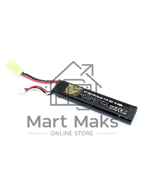 Портативный аккумулятор Li-Pol 7.4V 452096 2000mAh разъем mini Tamiya plug