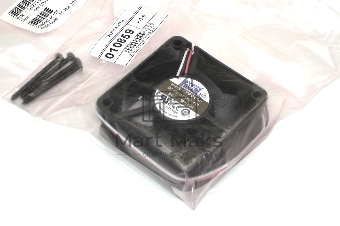 Вентилятор в сборе Q1271-60160 HP DJ 4500/Z6100 (O)