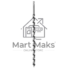 Сверло Matrix по дереву шнековое, 25x460 мм, 6-гранный хвостовик