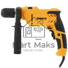 Дрель Deko DKID850W, 850 Вт, сетевая, ударная